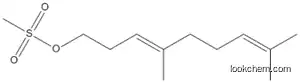 Molecular Structure of 118495-32-2 (3,7-Nonadien-1-ol, 4,8-dimethyl-, methanesulfonate, (E)-)